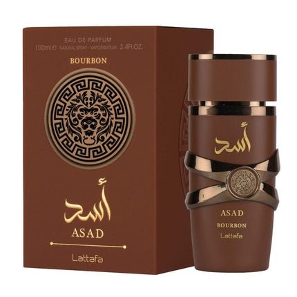 Lattafa Asad Bourbon Unisex Fragrance Eau de Parfum (EDP) Mixte 100ml - Maison des fragrances