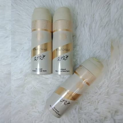 Lattafa Oud Mood Perfumed Deodorant Déodorant (Déo) Mixte - Maison des fragrances