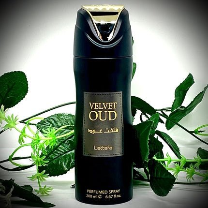Lattafa Velvet Oud Deodorant 200 Milliliters Déodorant (Déo) Mixte - Maison des fragrances