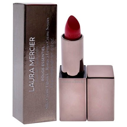 Laura Mercier Rouge Essentiel Silky Creme Lipstick Fuschia Intense 0.12 Ounce - Maison des fragrances