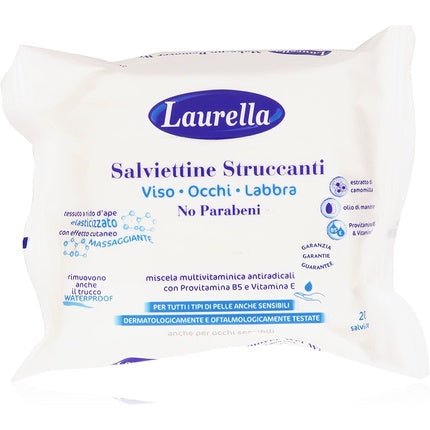 Laurella Moisturizing Makeup Remover Wipes - Maison des fragrances