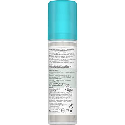 Lavera Deo Basis Sensitiv Natural Sensitive 48h Vegan Déodorant (Déo) Mixte 75ml - Maison des fragrances