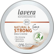 Lavera Deodorant Cream Natural Strong Vegan Organic Ginseng Natural Minerals Without Aluminium 48 Hours Protection Déodorant (Déo) Mixte 50ml - Maison des fragrances