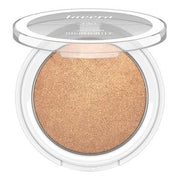 lavera Soft Glow Highlighter Sunrise Glow 01 Gold with Organic Almond Oil and Vitamin E 5.5g - Maison des fragrances