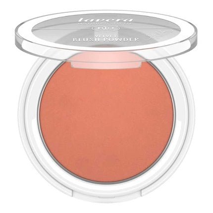 lavera Velvet Blush Powder Rosy Peach 01 Apricot with Organic Almond Oil and Vitamin E 5g - Maison des fragrances