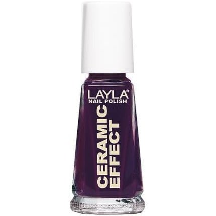 Layla Ceramic Effect N.5 Violet Storm Nail Polish - Maison des fragrances