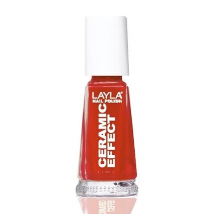 Layla Ceramic Effect Nail Polish Coral Bay 1.9 Ounce - Maison des fragrances