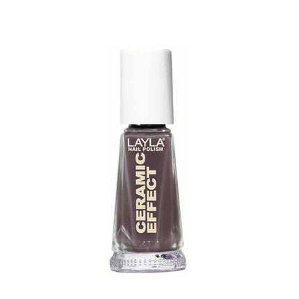 Layla Ceramic Effect Nail Polish Elegant Mud 1.9 Ounce - Maison des fragrances