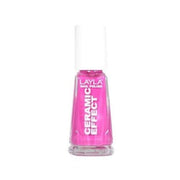 LAYLA Ceramic Effect Nail Polish n.58 Sour Cherry - Maison des fragrances