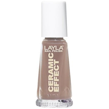 Layla Cosmetics 1243R23 - 020 Ceramic Effect Nail Polish Mocha 0.01l - Maison des fragrances