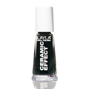 Layla Cosmetics 1243R23 - 031 Ceramic Effect Nail Polish Pure Black 0.01l - Maison des fragrances