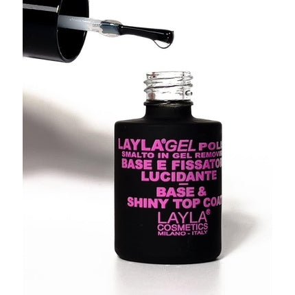 Layla Cosmetics 2 - in - 1 Gel Nail Polish Base and Top Coat 0.01L - Maison des fragrances