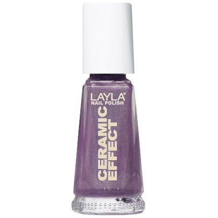 Layla Cosmetics Ceramic Effect Nail Polish Lilac Rules 10ml - Maison des fragrances
