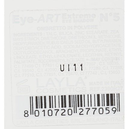 Layla Cosmetics Eye Art Extreme Eyeshadow No. 5 1.3oz - Maison des fragrances
