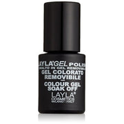 Layla Cosmetics Laylagel Polish Color Black 0.01L - Maison des fragrances