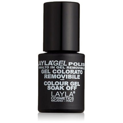 Layla Cosmetics Laylagel Polish Color Black 0.01L - Maison des fragrances