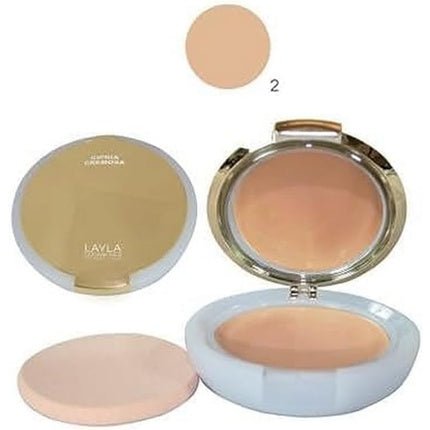 Layla Cosmetics Milano Top Cover Creamy Powder 2 9 - Maison des fragrances