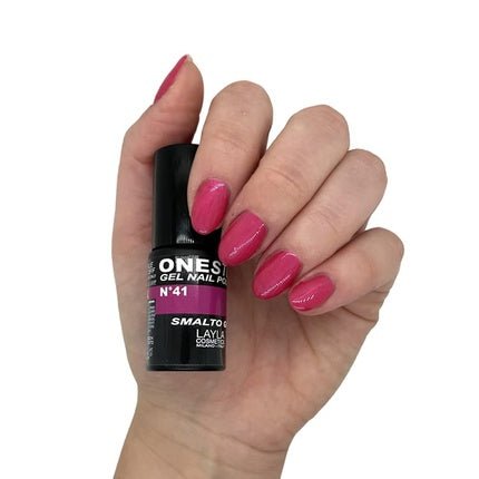 Layla Cosmetics One Step Gel Nail Polish Minnie Pink 0.005L - Maison des fragrances