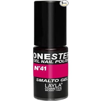 Layla Cosmetics One Step Gel Nail Polish Minnie Pink 0.005L - Maison des fragrances