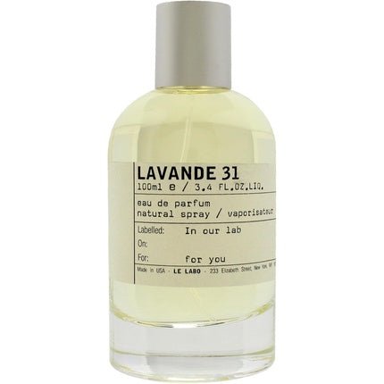 Le Labo Lavande 31 par Le Labo Unisex Eau de Parfum (EDP) Mixte 100ml - Maison des fragrances