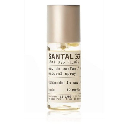 Le Labo Santal 33 Eau de Parfum (EDP) Mixte 15ml - Maison des fragrances