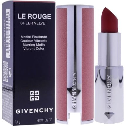 Le Rouge Sheer Velvet Matte Lipstick N36 L Interdit by Givenchy for Women 0.11 oz - Maison des fragrances