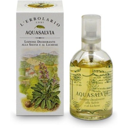 L'Erbolario L'Erbolario Deodorant Water Lotion with Sage Unisexe - Maison des fragrances
