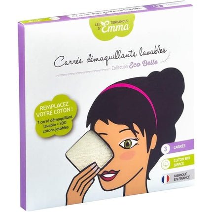 Les Tendances D'Emma Washable Cotton Discs and Pads - Pack of 3 - Maison des fragrances
