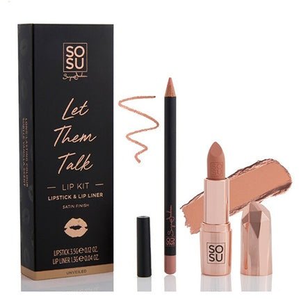 Let Them Talk Unveiled Lip Kit (Lip Kit) - Maison des fragrances