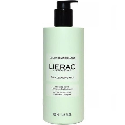 Lierac The Cleansing Milk Removes Make - up Cleans and Nourishes 400ml - Maison des fragrances
