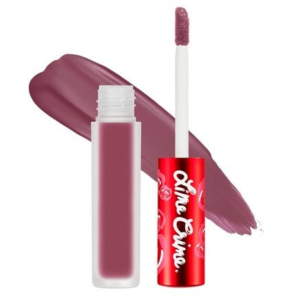 Lime Crime Velvetines Liquid Matte Lipstick Teddy Bear Lilac Brown Long - Lasting Velvety Matte Vegan Lipstick - Maison des fragrances