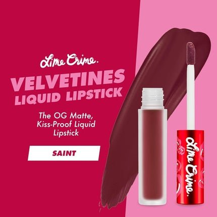Lime Crime Velvetines Matte Liquid Lipstick Saint 2.6ml - Maison des fragrances