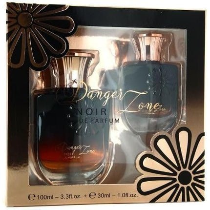Linn Young Danger Zone Noir Set for Women - Maison des fragrances