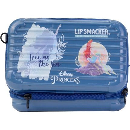 Lip Smacker Ariel Travel - Ready Beauty Case All - in - One Makeup Gift Set with Shimmer Creamy Palettes Lipsticks and Nail Polishes for Kids Princess Look On - The - Go Accessories Included - Maison des fragrances