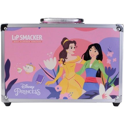 Lip Smacker Disney Princess Traincase for Kids 40+ Piece Makeup Giftset with Lip Glosses Creamy Eyeshadows and Nail Polishes Hair and Makeup Accessories Included - Maison des fragrances