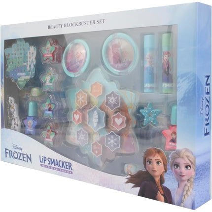 Lip Smacker Frozen Blockbuster Set All - in - One Makeup Giftset for Kids Princess Look - Maison des fragrances