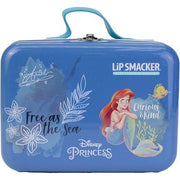 Lip Smacker Frozen Lunch Box Tin All - in - One Safe - to - Use Makeup Gift Set for Kids with Hair and Beauty Accessories - Princess Look - Maison des fragrances