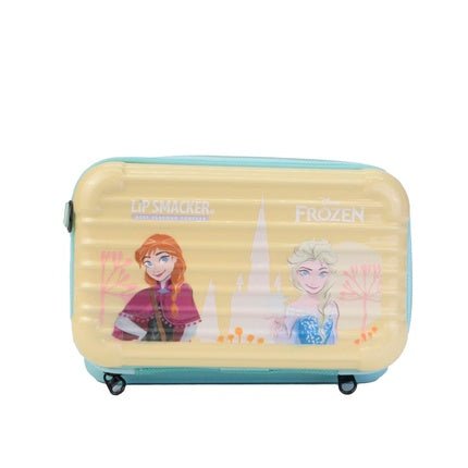 Lip Smacker Frozen Travel - Ready Beauty Case Makeup Set with Glitter Palettes Lipsticks and Nail Polish for the Perfect Princess Look Including Accessories - Maison des fragrances