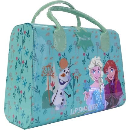 Lip Smacker Frozen Weekender Case All - in - One Hard Tote Bag Beauty Essentials 20+ Pieces - Maison des fragrances