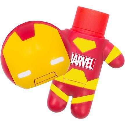 Lip Smacker Marvel Collection Iron Man Flavored Lip Balm for Kids with Keychain Moisturizing and Refreshing 1 Count - Maison des fragrances
