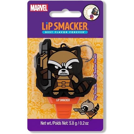Lip Smacker Marvel Guardians of the Galaxy Lip Balm for Kids with Marvel Keychain Popsicle Shape Infused with Castor Oil Pop Rockets Candy Rocket Keychain Lip Balm - Maison des fragrances