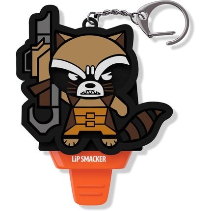 Lip Smacker Marvel Guardians of the Galaxy Lip Balm for Kids with Marvel Keychain Popsicle Shape Infused with Castor Oil Pop Rockets Candy Rocket Keychain Lip Balm - Maison des fragrances