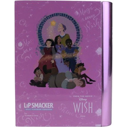 Lip Smacker Wish Book Tin Disney Wish - Inspired Beauty Book with Lipsticks, Shimmer Creams, Nail Polishes and Beauty Accessories for Kids' Princess Look - Maison des fragrances