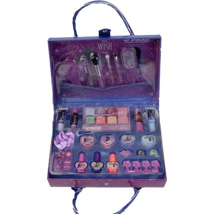 Lip Smacker Wish Weekender Makeup Case Disney Wish - Inspired All - in - One Tote Bag with Makeup and Accessories for Face Lips Eyes and Hair Disney Princess Gifts for Endless Creativity - Maison des fragrances