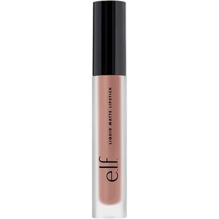 Liquid Matte Lipstick Long Lasting Quick - Drying Smudge - Proof Nourishes Conditions Moisturizes Praline Enriched with Vitamin E 3ml - Maison des fragrances