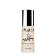 Lirene City Matt Mattifying And Smoothing Foundation For Face 208 Toffee 30ml - Maison des fragrances