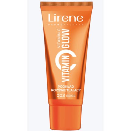 Lirene Vitamin C Glow Brightening Foundation Beige Vegan 30ml - Maison des fragrances