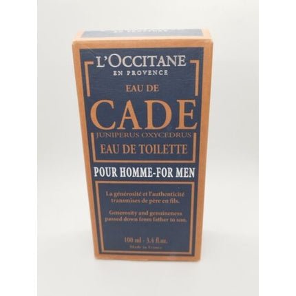 L'Occitane Eau De Cade 100ml (100ml) - Eau De Toilette Spray - Maison des fragrances