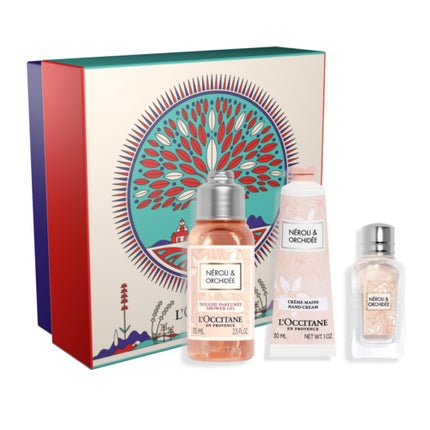 L'Occitane L'OCCITANE Néroli & Orchidée Discovery Sets Xmas Shower Gel Hand Cream Unisexe - Maison des fragrances