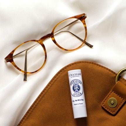 L'OCCITANE Natural Shea Butter Lip Balm 4.5g Ultra Rich 10% Shea Butter Softens and Repairs - Maison des fragrances